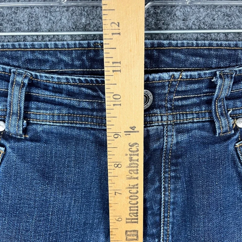 KUHL Rydr Jean Men 34x30 Dark Blue Stretch Denim Articulated Knee Hiking Pants